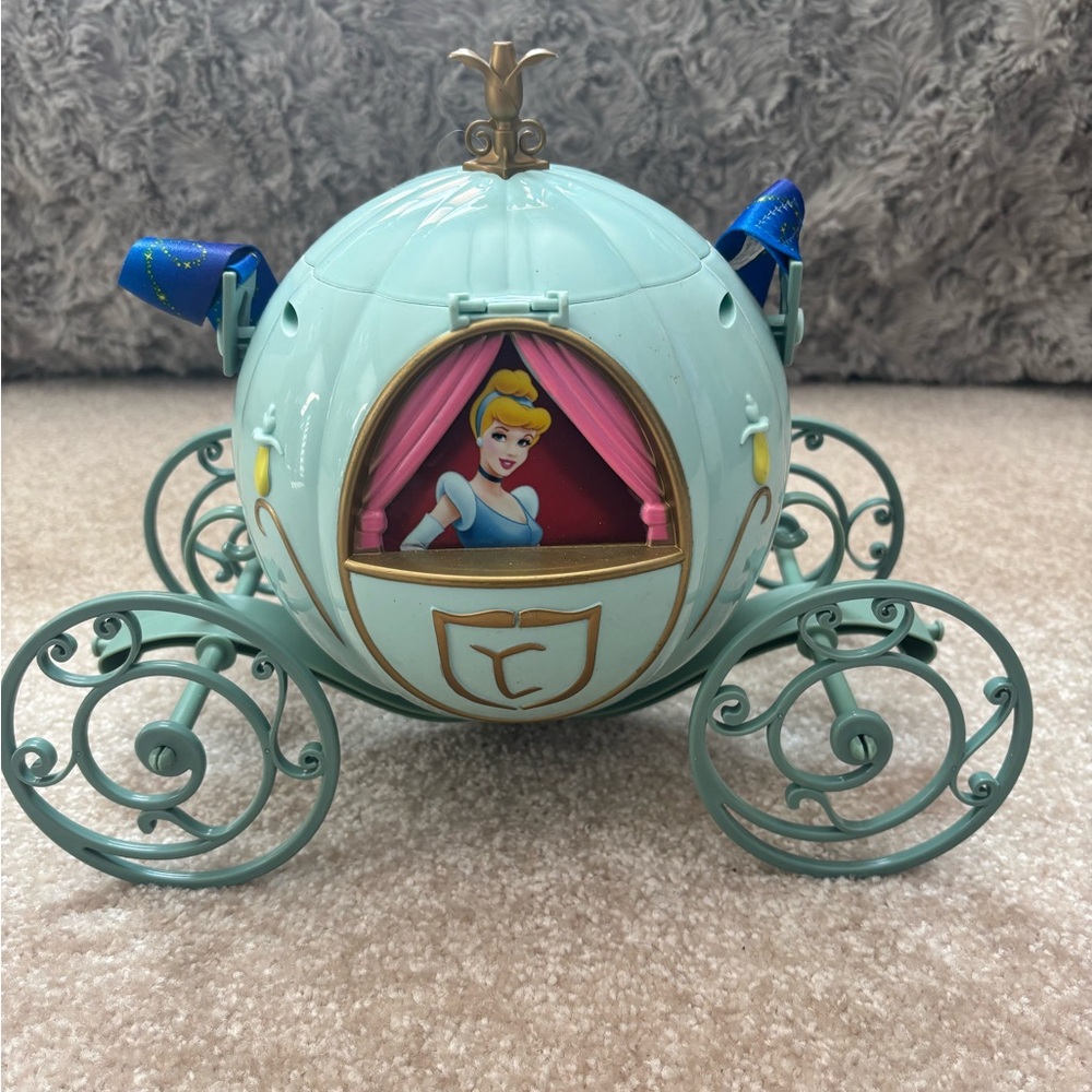 Disney Cinderella Pumpkin Carriage Popcorn Bucket Crossbody